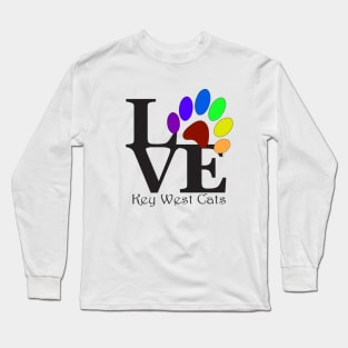 Polydactyl Key West Cats Long Sleeve T-Shirt